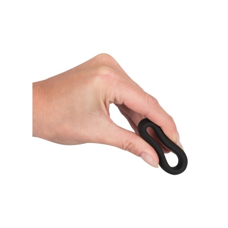 Pierścień erekcyjny Cock Ring – bezszwowy silikon Soft Touch i PU, średnica wewnętrzna 3,2 cm - 4