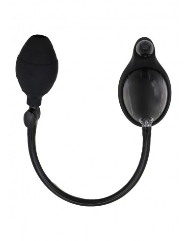 Pompka z wibracjami do waginy VAGINA PUMP BLACK - Pompki do sutków i pochwy - 1