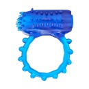 Pierścień erekcyjny FLEX Ring & Finger Vibe z wibracją i wypustką do stymulacji łechtaczki, 3,5 cm - 3