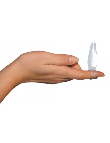 Buttplug Anal Finger Farblos - Korki analne pozostałe - 3