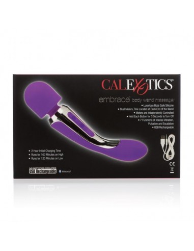 Masażer Embrace Body Wand Purple - Wibratory Magic Wand - 4
