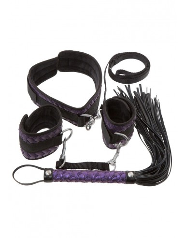 Uprząż BDSM Bk Fessel-Set Lila-Komplet Pasków - Uprzęże BDSM - 2