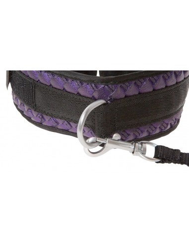 Uprząż BDSM Bk Fessel-Set Lila-Komplet Pasków - Uprzęże BDSM - 4