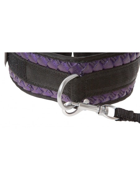 Uprząż BDSM Bk Fessel-Set Lila-Komplet Pasków - Uprzęże BDSM - 4