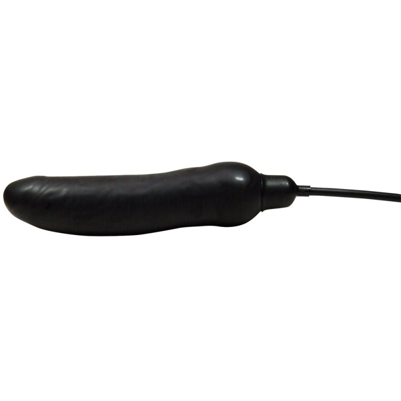 Nadmuchiwane dildo lateksowe Blow Me Up z rdzeniem piankowym i ręczną pompką, regulacja średnicy 2,5–8,5 cm, 25 cm - 3