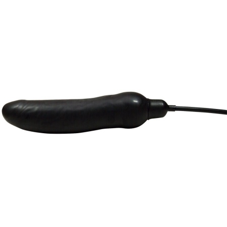 Nadmuchiwane dildo lateksowe Blow Me Up z rdzeniem piankowym i ręczną pompką, regulacja średnicy 2,5–8,5 cm, 25 cm - 3