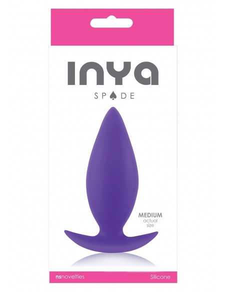 Buttplug Spades Medium Purple - Korki i Kulki Analne - 1