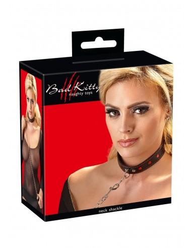 Uprząż BDSM Bk Halsfessel+Leine - Uprzęże BDSM - 1