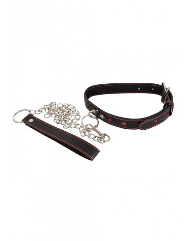 Uprząż BDSM Bk Halsfessel+Leine - Uprzęże BDSM - 2