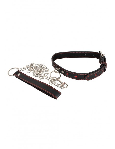 Uprząż BDSM Bk Halsfessel+Leine - Uprzęże BDSM - 2