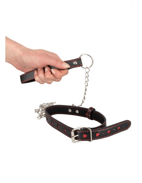 Uprząż BDSM Bk Halsfessel+Leine - Uprzęże BDSM - 3