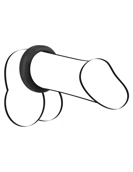 Pierścień na Penisa Bv Cock Ring 3,8 cm - Pierścienie erekcyjne niewibrujące - 5