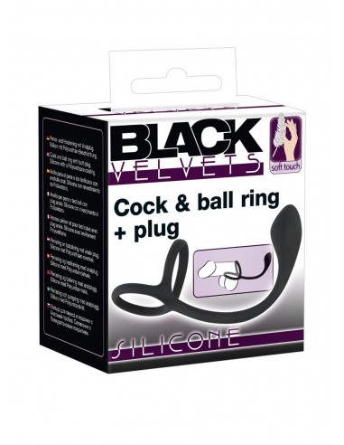 Buttplug Bv Cock + Ball Ring - Korki analne pozostałe - 1