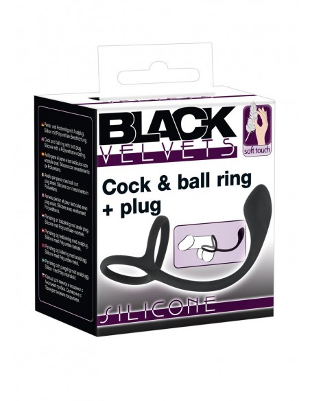 Buttplug Bv Cock + Ball Ring - Korki analne pozostałe - 1