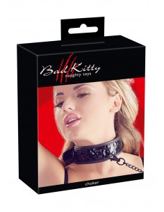 Obroża ze smyczą BK Halsfessel+Leine - Chokery, obroże i smycze - 1