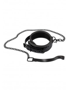 Obroża ze smyczą BK Halsfessel+Leine - Chokery, obroże i smycze - 1 2