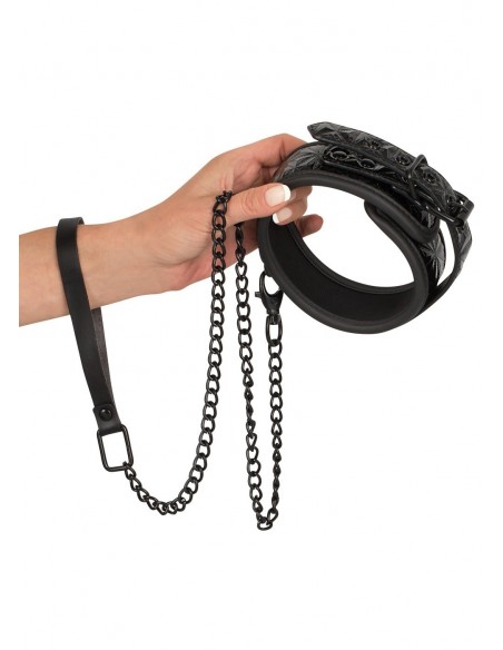 Obroża ze smyczą BK Halsfessel+Leine - Chokery, obroże i smycze - 3