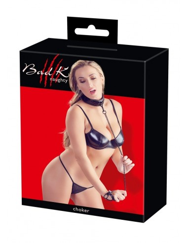 Obroża ze smyczą BK Halsfessel+Leine - Chokery, obroże i smycze - 5