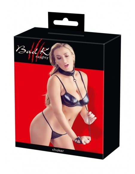 Obroża ze smyczą BK Halsfessel+Leine - Chokery, obroże i smycze - 5