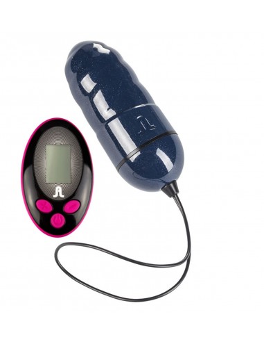 Jajeczko wibrujące Ad Ocean Storm Dark Blue + Mini Lrs Control - Wibratory Jajeczka - 2