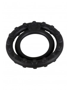 Pierścień na Penisa Steely Cockring - Pierścienie erekcyjne niewibrujące - 1