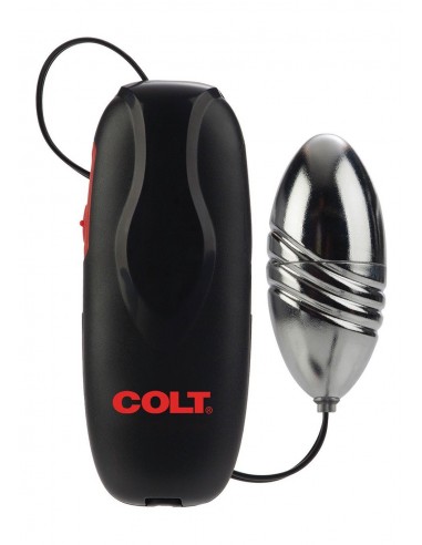 Jajeczko wibrujące Colt Turbo Bullet Silver - Kulki Gejszy i Jajeczka Wibrujące - 1