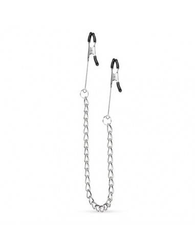Klamry na sutki Long Nipple Clamps With Chain - Klamry i klipsy na sutki - 6