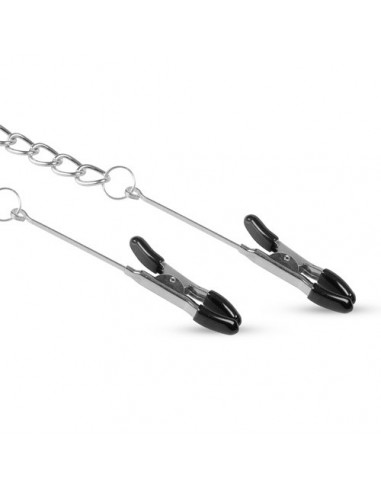 Klamry na sutki Long Nipple Clamps With Chain - Klamry i klipsy na sutki - 7
