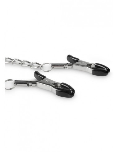 Klamry na sutki Classic Nipple Clamps With Chain - Klamry i klipsy na sutki - 3