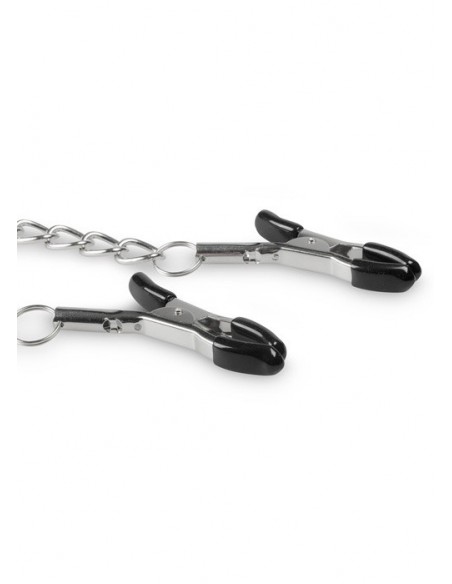 Klamry na sutki Classic Nipple Clamps With Chain - Klamry i klipsy na sutki - 3