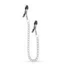 Zaciski na sutki Classic - uciskowe zaciski metalowe z łańcuchem, dł. 44 cm - 6
