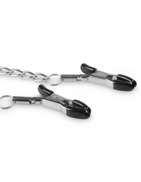 Klamry na sutki Classic Nipple Clamps With Chain - Klamry i klipsy na sutki - 7