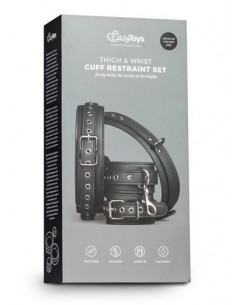 Kajdanki erotyczne Thigh / Wrist Cuff Set - Kajdanki erotyczne - 1