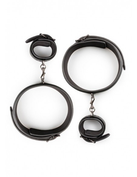 Kajdanki erotyczne Thigh / Wrist Cuff Set - Kajdanki erotyczne - 3