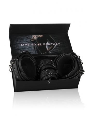 Kajdanki erotyczne Thigh / Wrist Cuff Set - Kajdanki erotyczne - 7