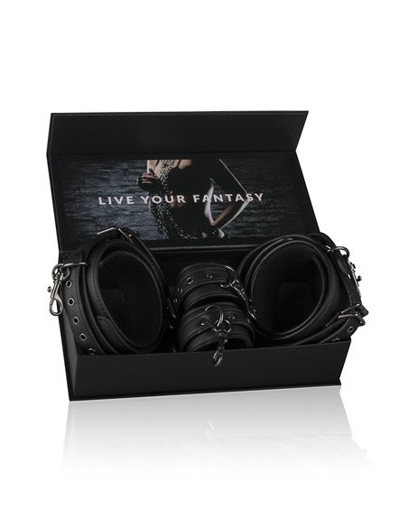 Kajdanki erotyczne Thigh / Wrist Cuff Set - Kajdanki erotyczne - 7