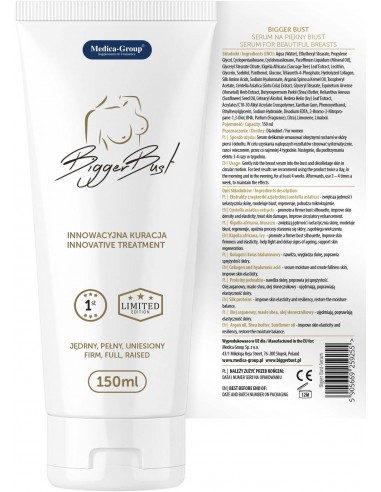 Powiększenie piersi BigerBust 150 ml - Powiększenie piersi, ujędrnienie pośladków - 3