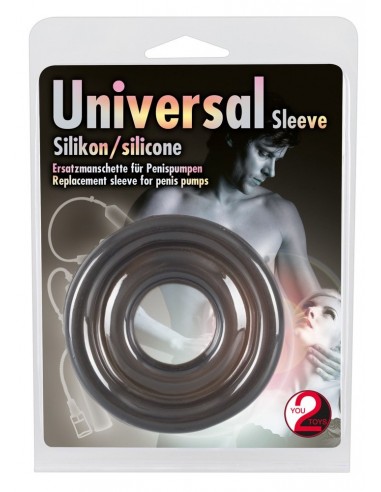 Pierścień na Penisa Universal Sleeve Sil - Pierścienie erekcyjne niewibrujące - 2