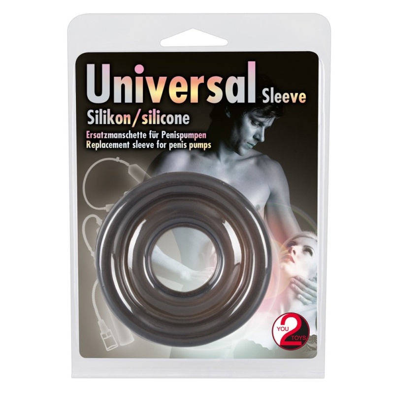 Wymienny Mankiet do Pompek Universal Sleeve – Silikon Medyczny, Średnica Wewnętrzna 3 cm, Kompatybilny z Cylindrami od 6,8 cm - 2