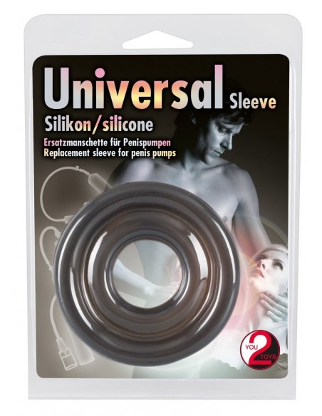 Pierścień na Penisa Universal Sleeve Sil - Pierścienie erekcyjne niewibrujące - 2