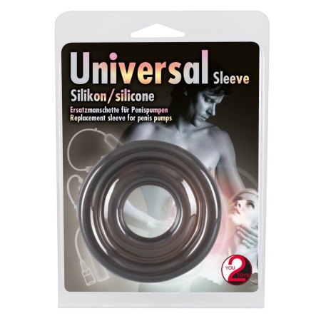 Wymienny Mankiet do Pompek Universal Sleeve – Silikon Medyczny, Średnica Wewnętrzna 3 cm, Kompatybilny z Cylindrami od 6,8 cm - 2