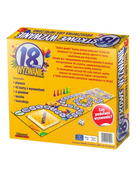 18-stkowe Wyzwanie Gra Urodzinowa - Urodziny, 18-stka - 5