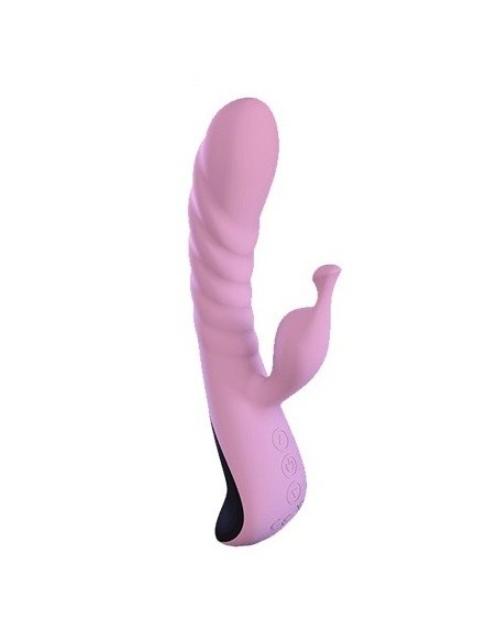 Ekskluzywny Wibrator Mini Trigger 10+10 Funkcji Pink - Wibratory Króliczki - 1