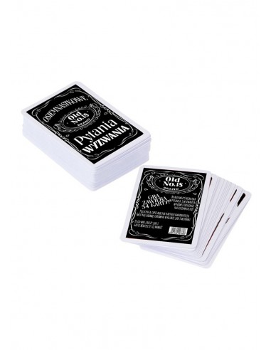 Osiemnastkowe Pytania/Wyzwania gra karciana - Gry imprezowe, alkoholowe - 1