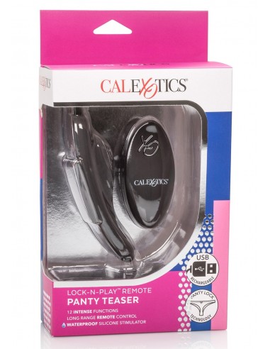 Stymulator Lock N Play Remote Panty Teaser - Stymulatory i wibratory dla par - 2