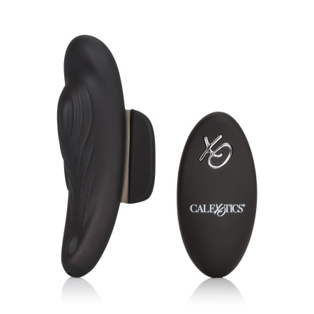 Wibrator Remote Panty Teaser Black z magnetycznym mocowaniem, 11,5 cm - 1