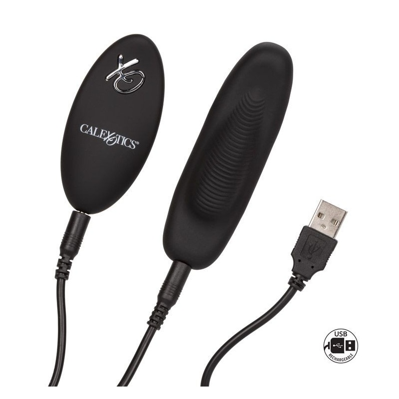 Wibrator Remote Panty Teaser Black z magnetycznym mocowaniem, 11,5 cm - 8