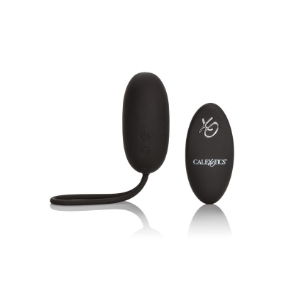 Jajko erotyczne Remote Rechargeable Egg Black 7 cm z pilotem - 1 2
