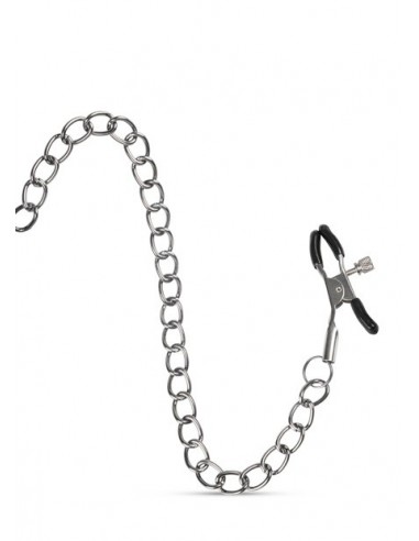 Knebel Open Ball Gag With Nipple Clamps - Kneble do ust - 5