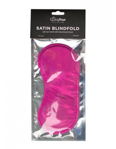 Maska - Opaska Na Oczy Pink Satin Eye Mask - Opaski i maski na oczy - 1